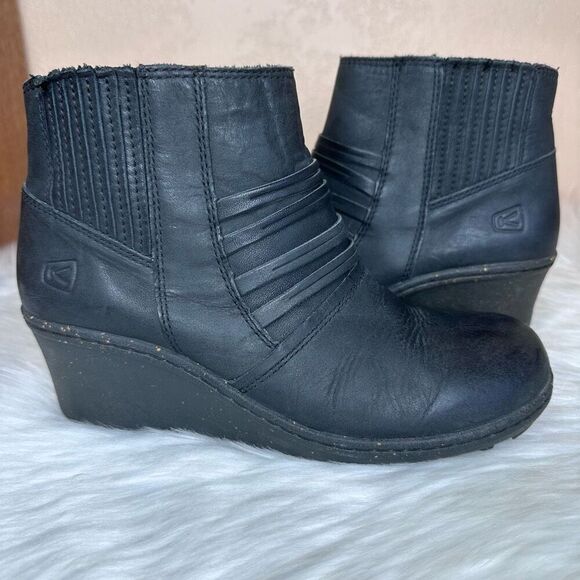 KEEN Women's Zurich Low Boot Black Size 8 - Picture 1 of 12
